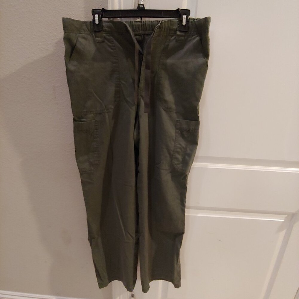 Carhartt Force Scrub Pants Green Size Medium waist 34